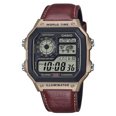 Casio AE-1200WHL-5AVEF - wereldtijden horloge