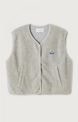 American Vintage Gilet Hoktown Polaire Chine