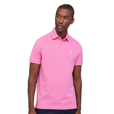 Façonnable Polo Club Fit Sundae Pink