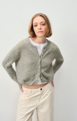 American Vintage Vest Vitow | Gris clair chine