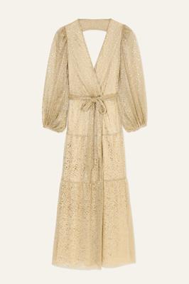 BA&SH Jurk Goud 1E25CALA