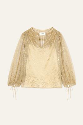 BA&SH Blouse Goud 1E25CURT