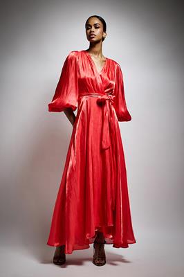 TWINS Jurk Rood T4522