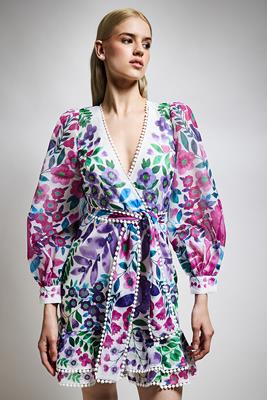 TWINS Jurk Multicolor T4616