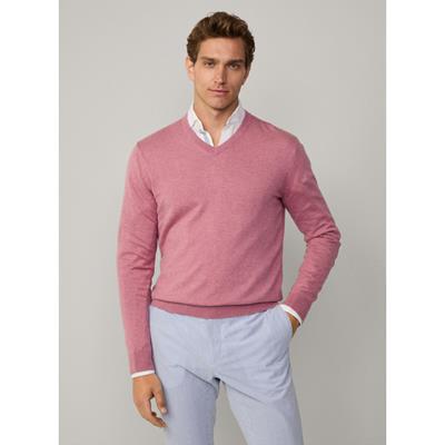 Hackett Trui Van katoen-Kasjmier HM703315 Bessenrood