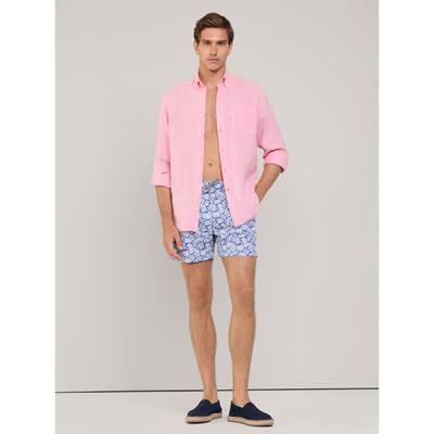 Façonnable Swimshort Leafs fmb10178.570 Pop Blue