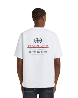 Denham T-Shirt 01-25-02-52-210 white