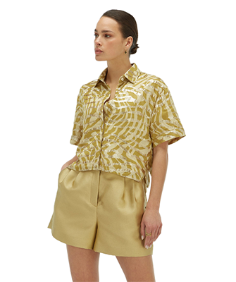 JOSH V Blouse Ziya JV-2504-0107 gold green