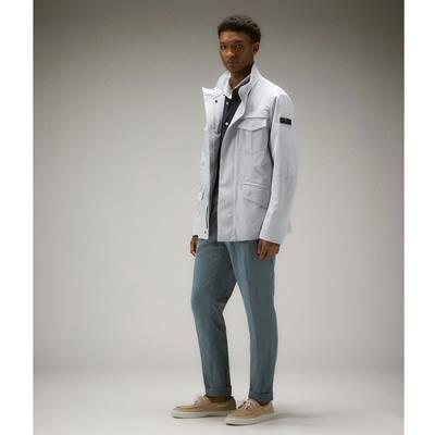 Peuterey Metal.985 MDN Water Repellent Jack PEU5455 Lichtgrijs