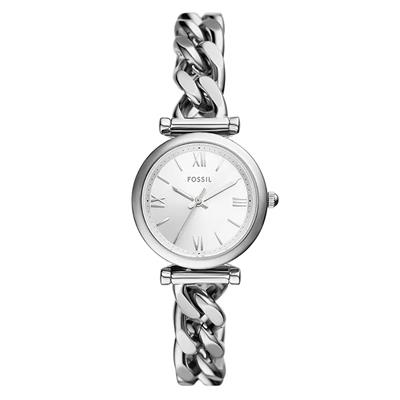 Fossil dameshorloge ES5331 - Carlie zilver