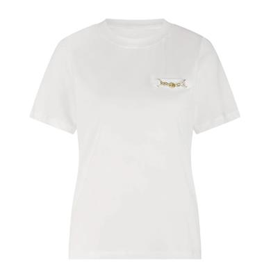 Nikkie Chain T-Shirt N 6-467 2505 Star White