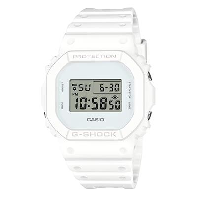 G-Shock DW-5600WW-7ER - Solid color white