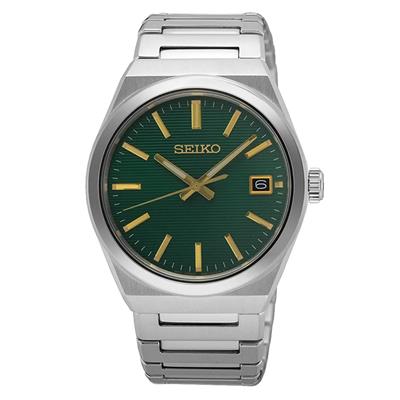 Seiko SUR601P1 - Quartz horloge met saffierglas