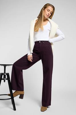 LEE Jeans Stella Wide Leg | Deep wine