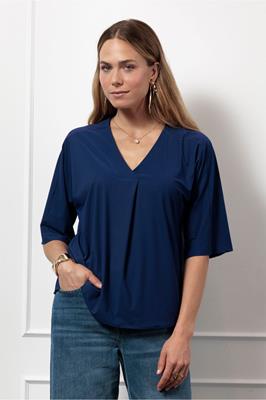 Studio Anneloes Marly top | Ink Blue
