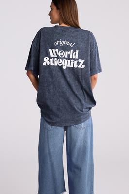 Stieglitz World of Stieg Oversized T-shirt | Black