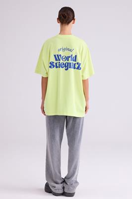 Stieglitz World of Stieg Oversized T-shirt | Yellow