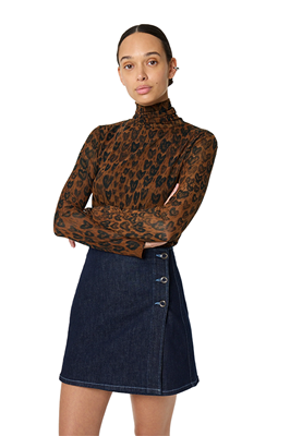 Fabienne Chapot cara Rok CLTSKI18AW253620 Blauw