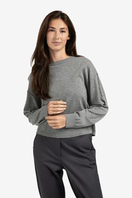 YAYA Sweater 01-000487-508 | Grey Melange