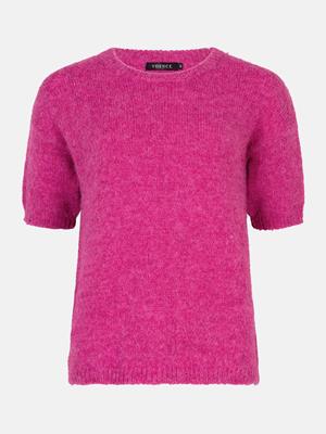 Ydence Knitted Sweater Eddie | Fuchsia purple
