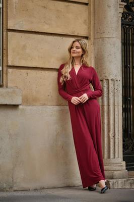 Freebird Jumpsuit Vasili Ls | Rood