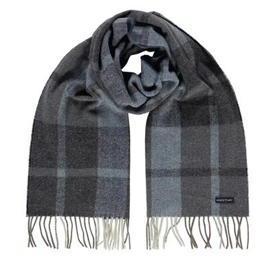 State of Art Sjaal 82525883 donkerblauw/bruin