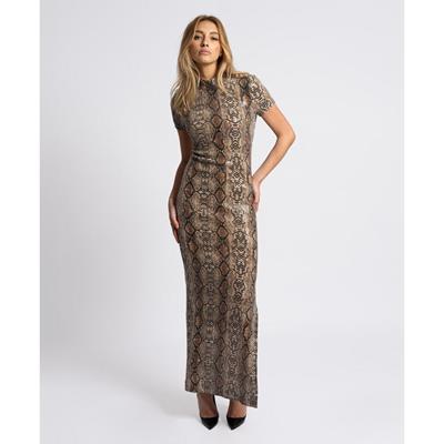 Nikkie Livorno Maxi-jurk N 5-593 2505 Hazelnoot