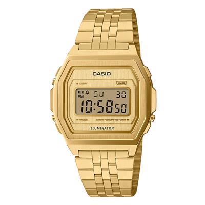 Casio A1000G-9EF - Vintage horloge goud