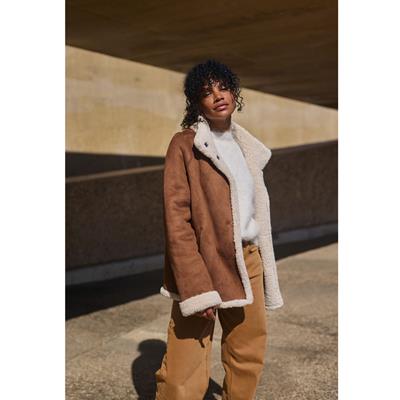 Studio Anneloes Lisanne lammy coat 12837 1300 Caramel