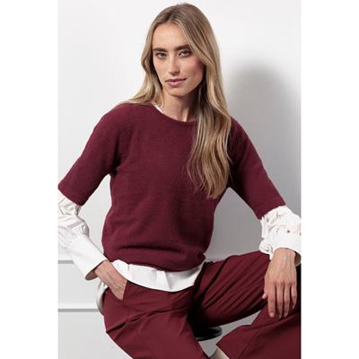 Studio Anneloes Felica soft pullover 13137 3002 Bordeaux