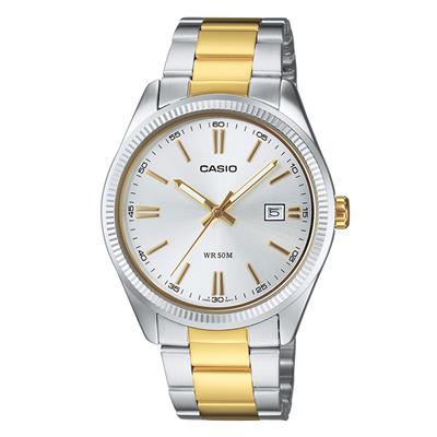 Casio MTP-1302PSG-7AVEF - Vintage horloge bicolor
