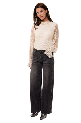 G-maxx Neona Jeans 25WNG10 Denim Dark Gray