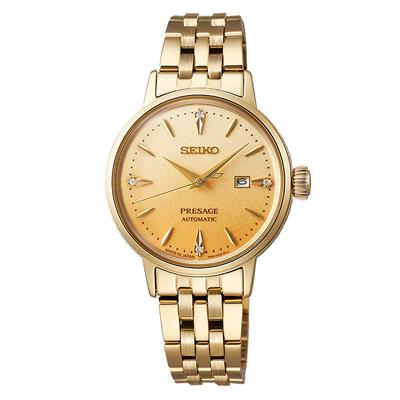 Seiko Presage SRE018J1 - Dames horloge met diamanten