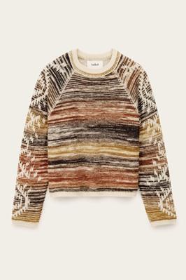 BA&SH Trui Bruin Clodie