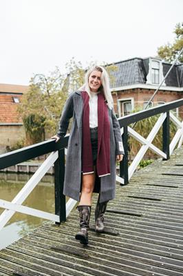 Colourful Rebel Zania Wool Long Coat