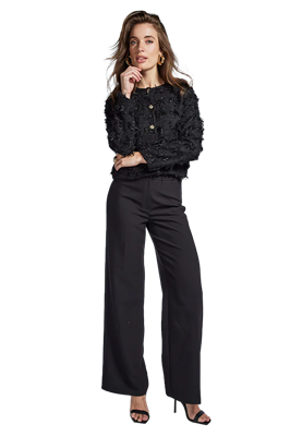 Freebird Broek Phileine Zwart