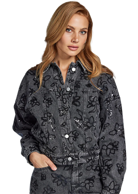 Freebird Jack Louk Zwart Denim