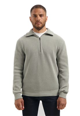 Dstrezzed half zip Trui Josiah 405708-AW25 Grijs