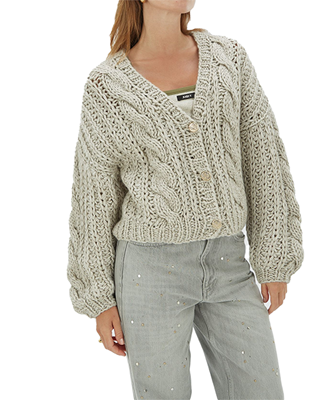 JOSH V Vest  Fayenna JV-2509-0205 warm grey melange