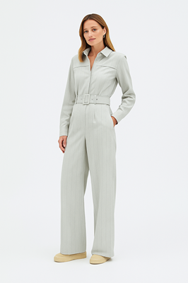 JOSH V Jumpsuit Robin JV-2509-0702 Light Grey Melange