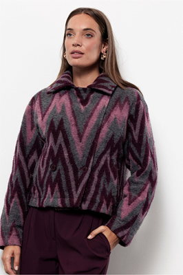 Studio Anneloes Rocky zigzag jacket 13365 Multi Color