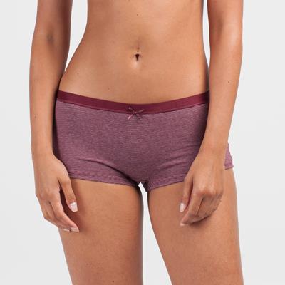 Angie Short Burg Stripe