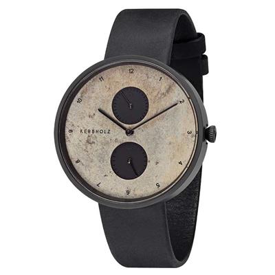 Kerbholz Emil Midnight Slate horloge