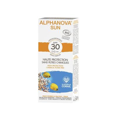 Alphanova Sun Sun Bio Cream Spf30 Waterproof