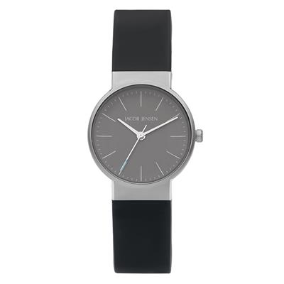 Jacob Jensen 192 - titanium horloge met saffier