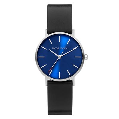 Jacob Jensen 171 - titanium horloge met saffier