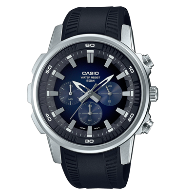 Casio MTP-E505-2AVUEF - horloge met stopwatch