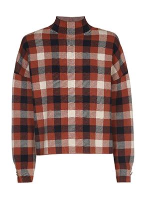 Caroline Biss Turtleneck Pullover Multicolor