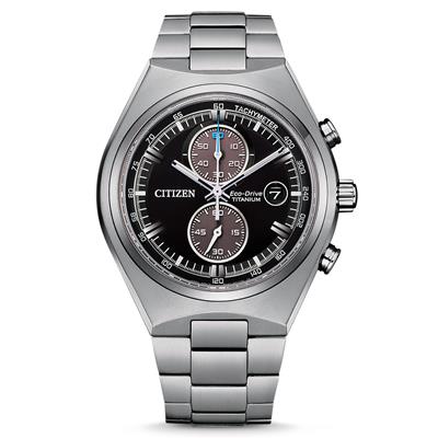 Citizen CA7090-87E - titanium horloge met saffier