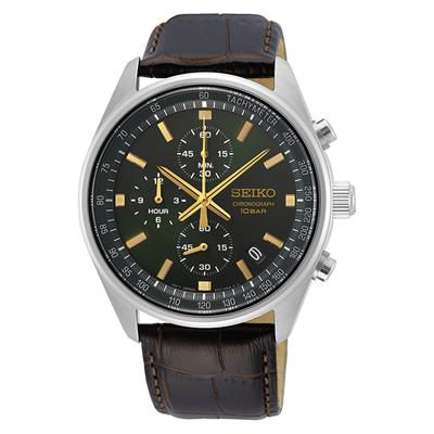 Seiko horloge SSB385P1 - Chronograaf met datumweergave